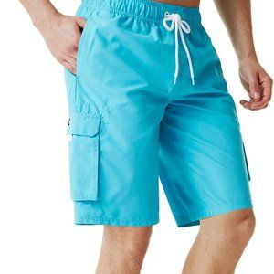 TSLA Men's Sz 3XL Brief Netted Swim Trunks - LIKE NEW